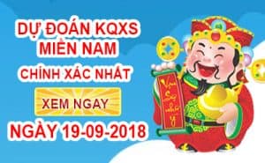 Dự đoán XSMN thứ 4 ngày 19-09-2018 - Soi cầu miền Nam - Soi cầu 888