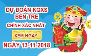 Soi Cầu XSBTR 13/11/2018 - Soi Cầu Xổ Số Bến Tre Thứ 3